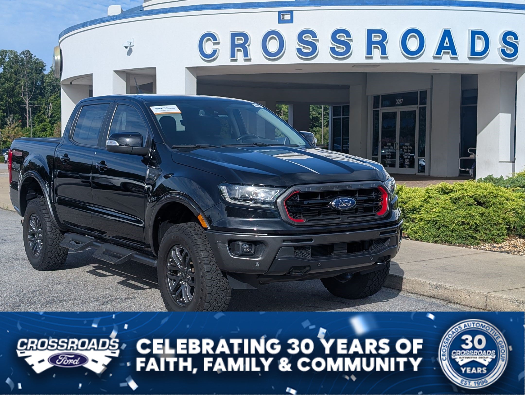 Certified 2021 Ford Ranger Lariat w/ Tremor Off-Road Package AWD/4WD image 1