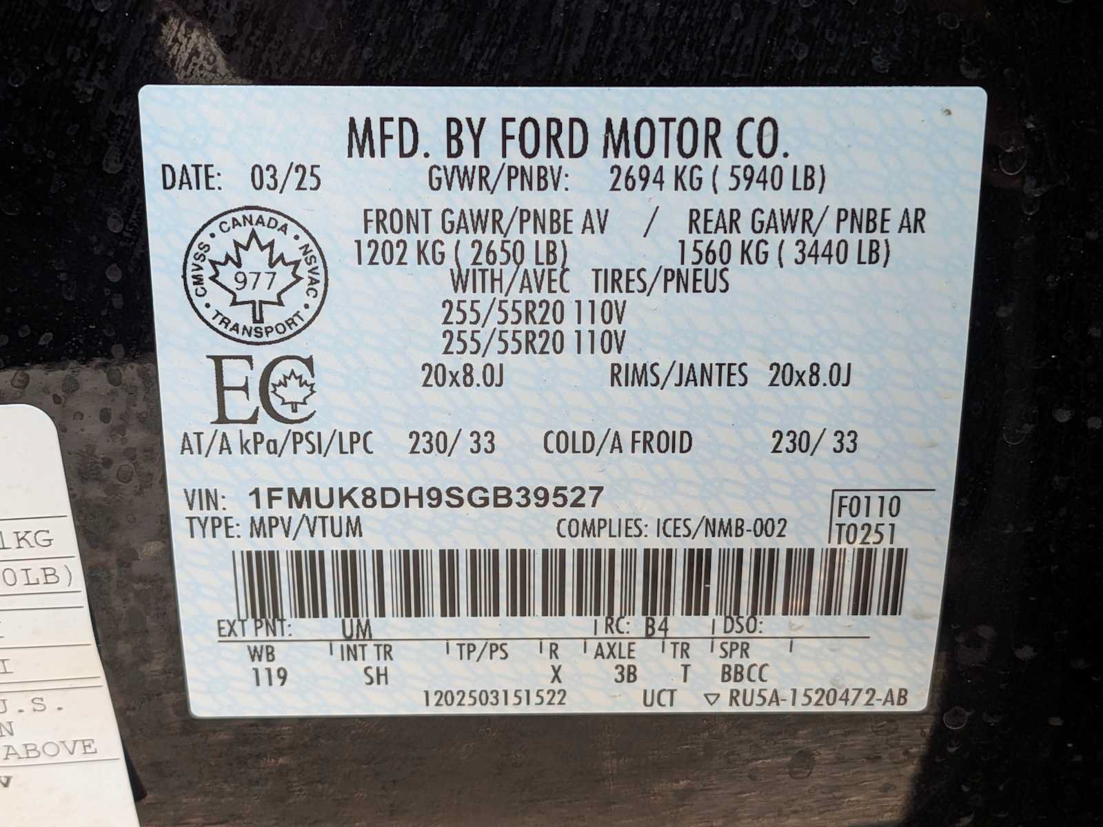 Certified 2025 Ford Explorer Active w/ Active Comfort Package AWD/4WD image 30