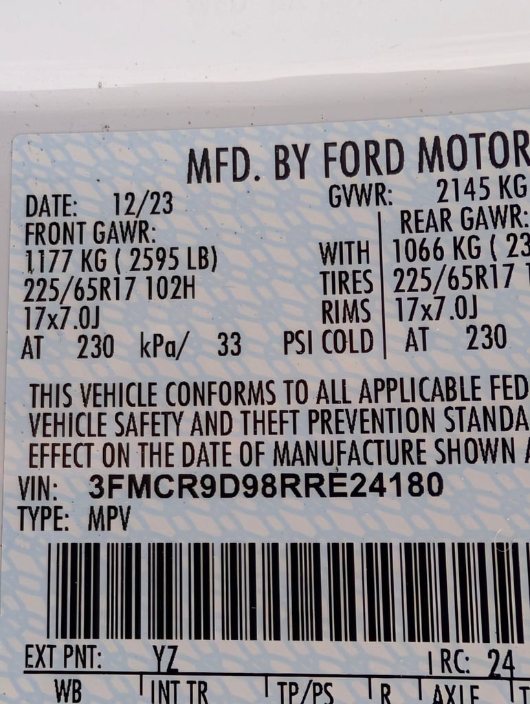 Certified 2024 Ford Bronco Sport Badlands AWD/4WD image 26