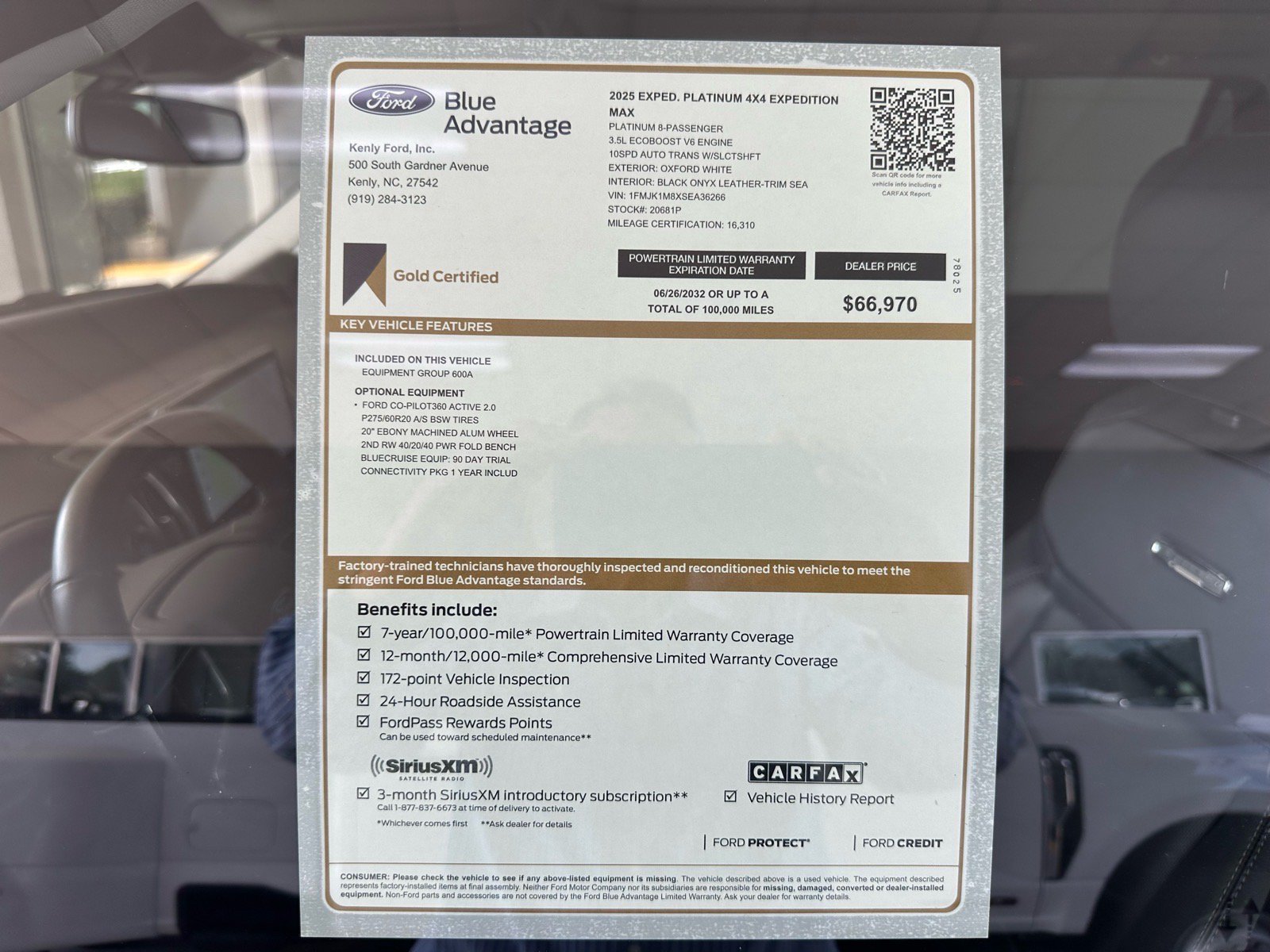 Certified 2025 Ford Expedition Max Platinum AWD/4WD image 5
