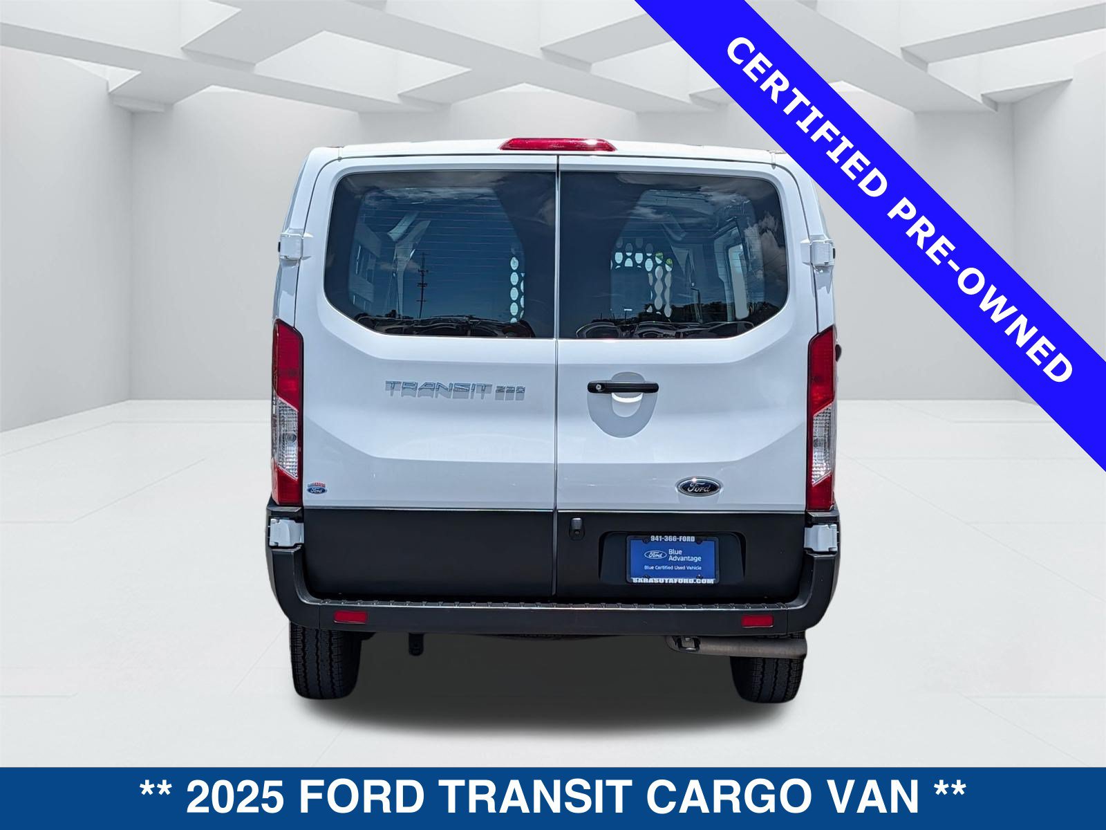 Certified 2025 Ford Transit 250 Low Roof w/ Exterior Upgrade Package RWD image 6