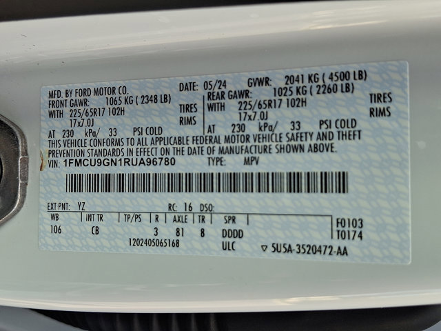 Certified 2024 Ford Escape Active image 27