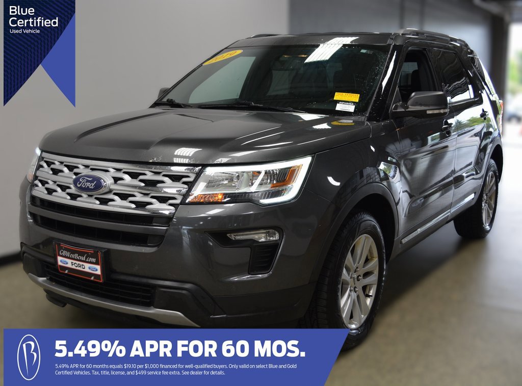 Certified 2019 Ford Explorer XLT w/ Equipment Group 202A