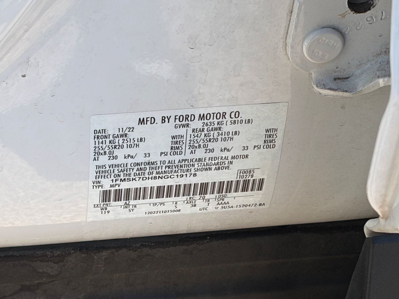 Certified 2022 Ford Explorer XLT w/ Equipment Group 202A RWD image 34