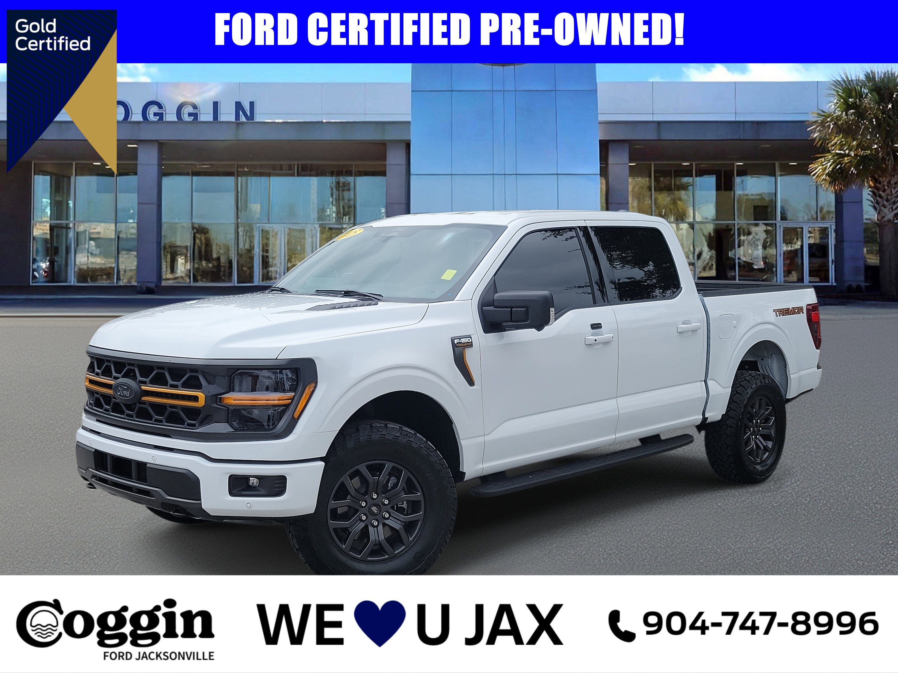 Certified 2025 Ford F150 Tremor w/ Bed Utility Package