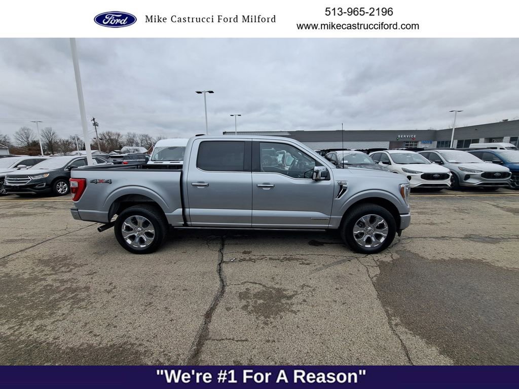 Certified 2023 Ford F150 Platinum w/ Equipment Group 701A High image 2