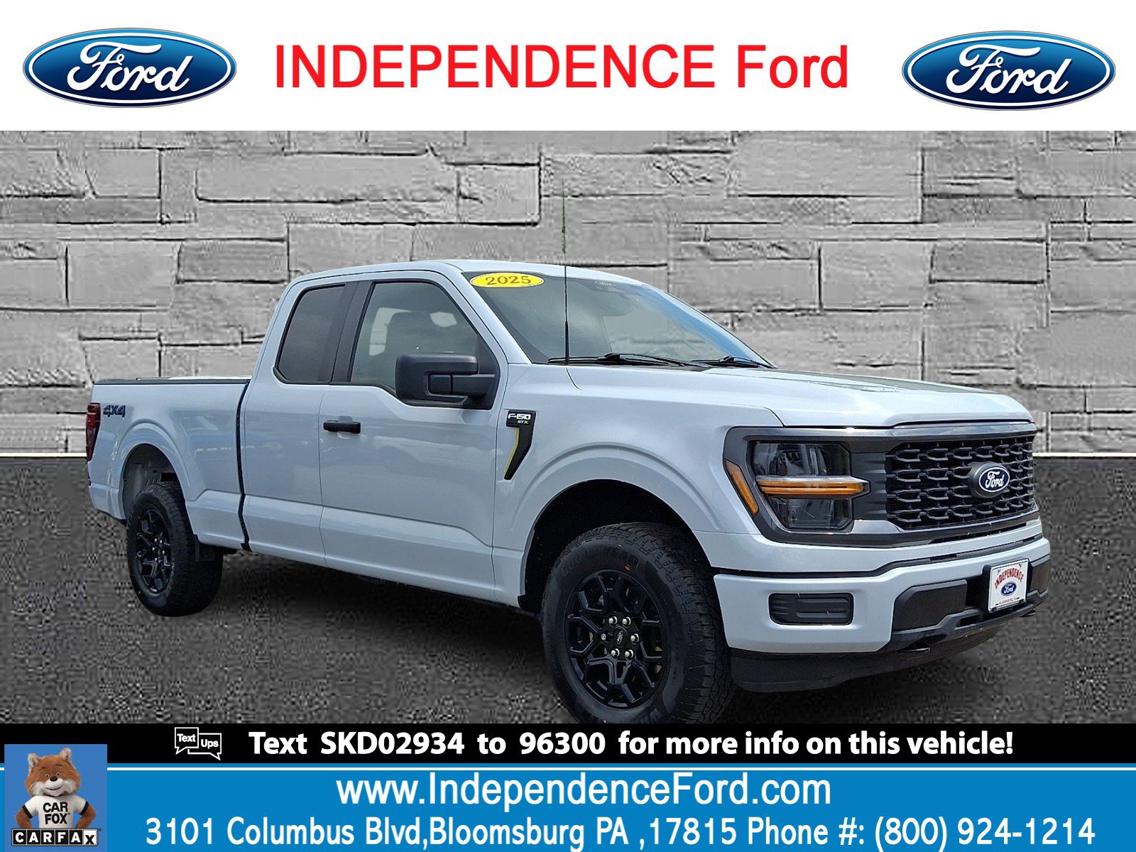 Certified 2025 Ford F150 STX AWD/4WD image 1