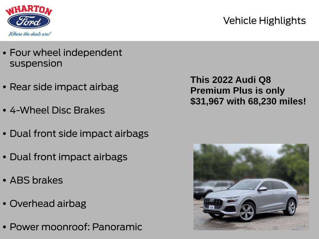 Used 2022 Audi Q8 Premium Plus AWD/4WD image 10
