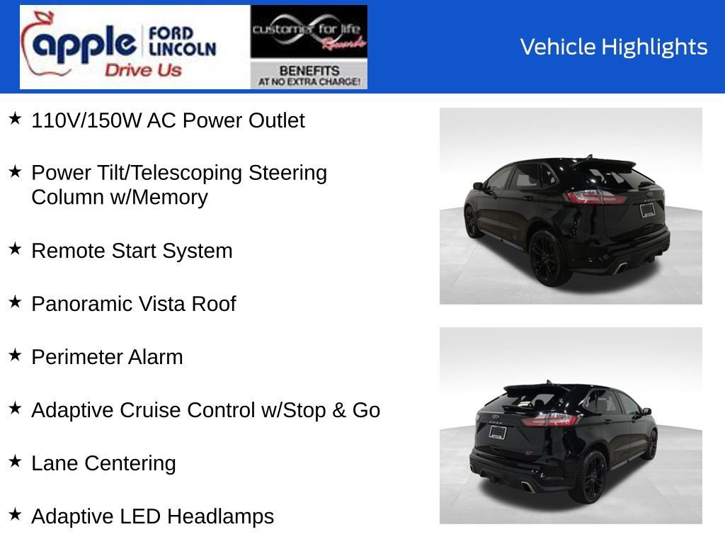 Certified 2022 Ford Edge ST w/ Equipment Group 401A image 15