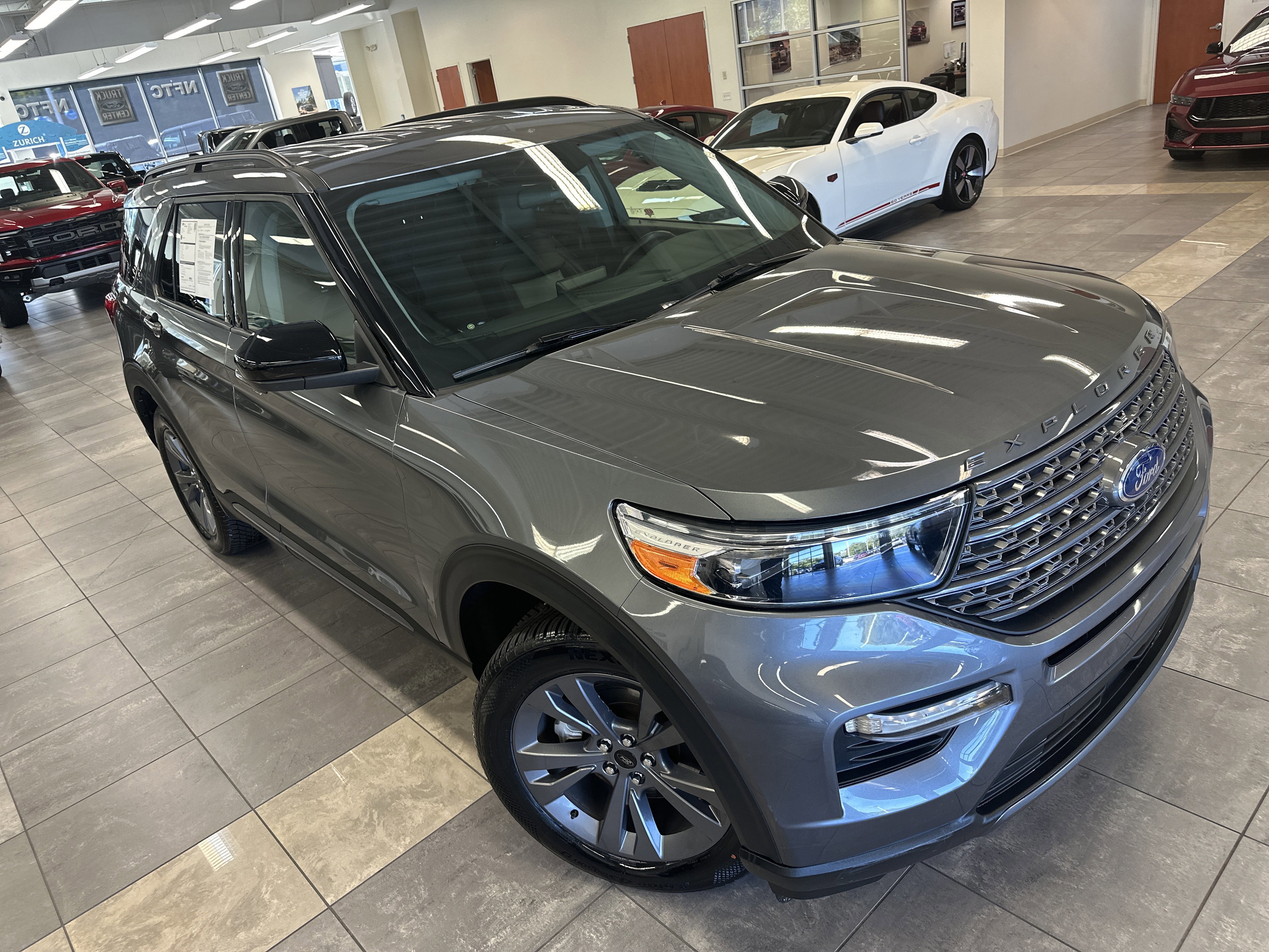 Certified 2022 Ford Explorer XLT w/ Equipment Group 202A image 8