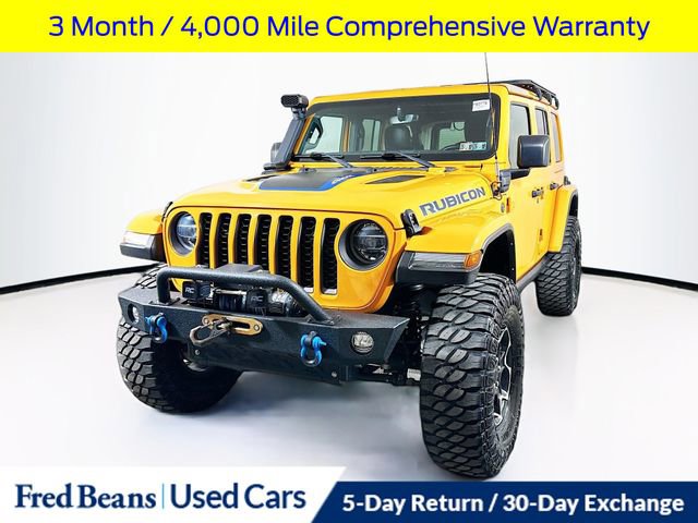 Used 2021 Jeep Wrangler Unlimited Rubicon 4xe image 4