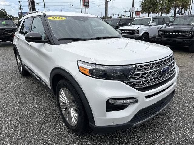 Certified 2022 Ford Explorer Limited w/ Limited Technology Package RWD image 7