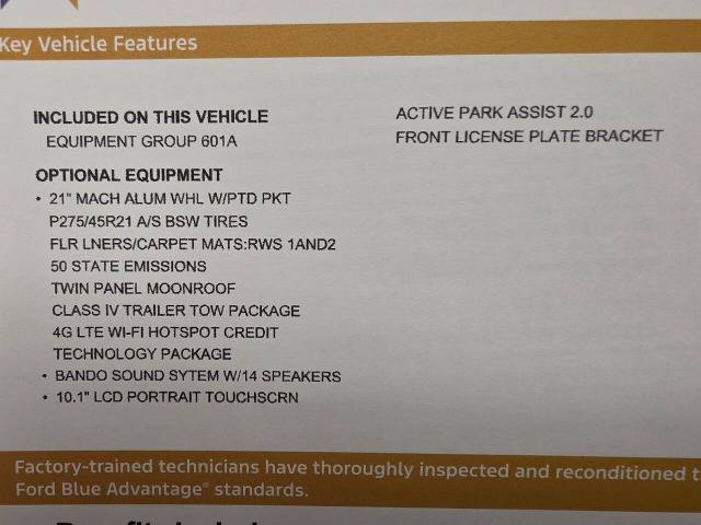 Certified 2023 Ford Explorer Platinum w/ Technology Package AWD/4WD image 16