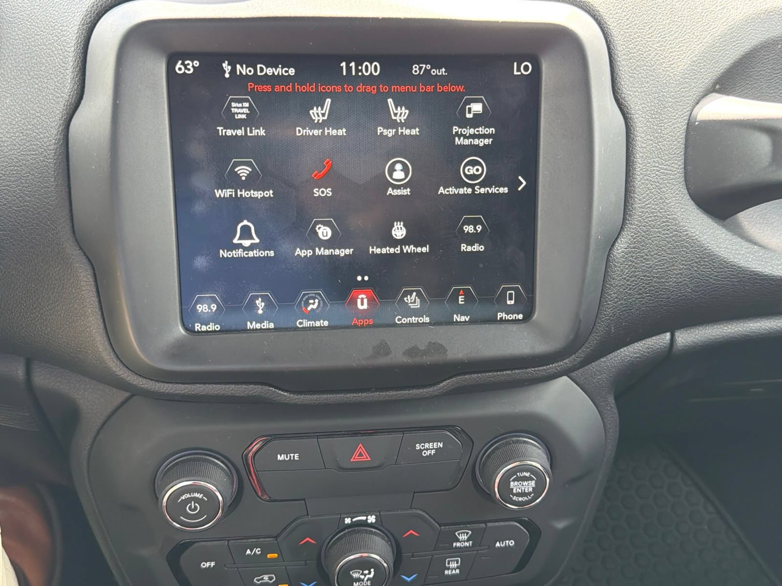 Used 2019 Jeep Renegade Trailhawk w/ UConnect 8.4 Nav Group AWD/4WD image 18