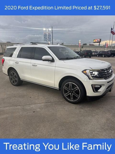Certified 2020 Ford Expedition Limited w/ Texas Edition Package RWD image 1