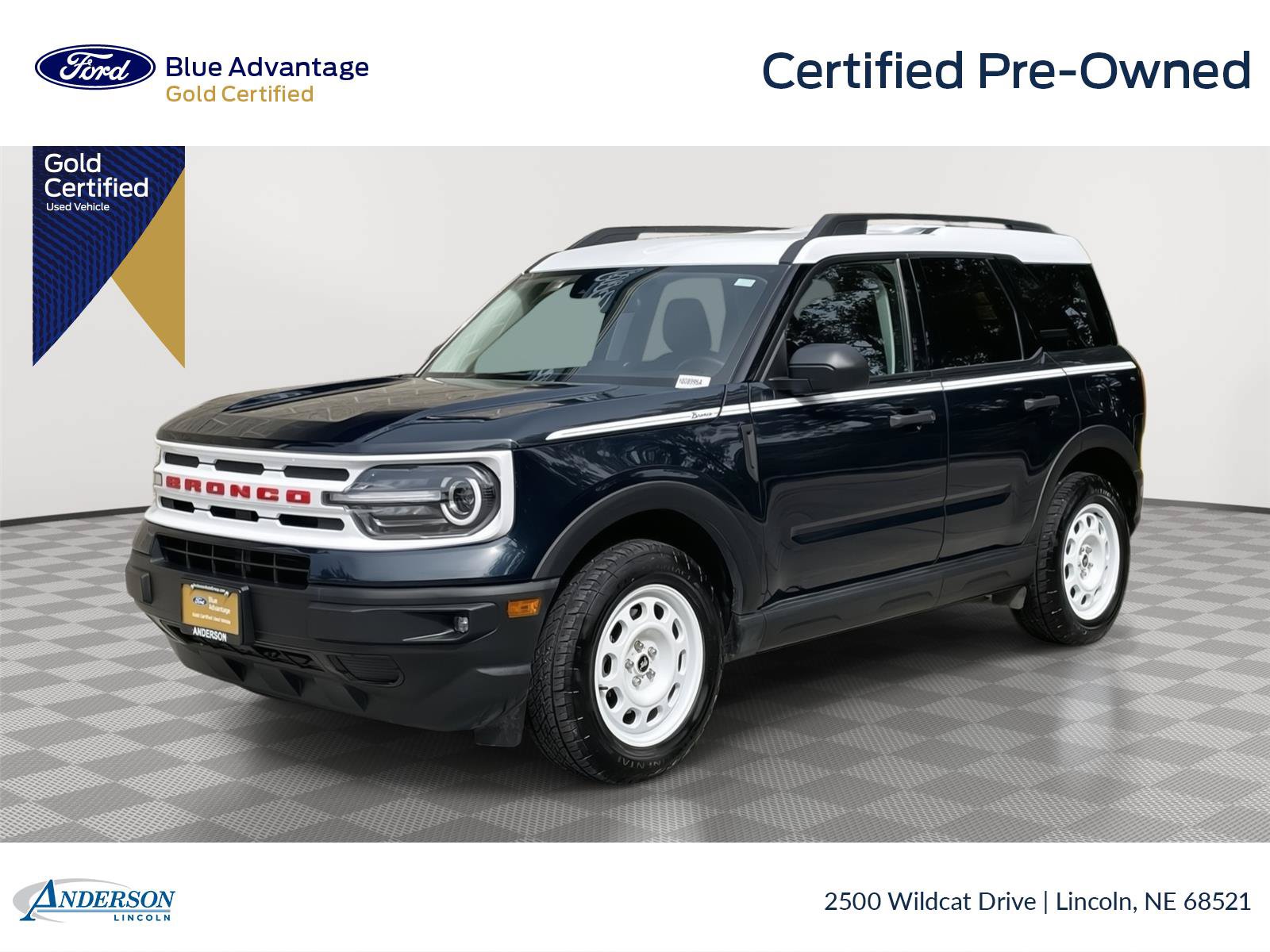 Certified 2023 Ford Bronco Sport Heritage w/ Heritage Convenience Package AWD/4WD image 1