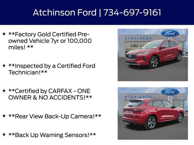 Certified 2024 Ford Escape ST-Line Select w/ Tech Pack #1 image 8