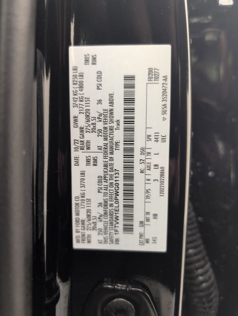 Certified 2023 Ford F150 Lightning Lariat w/ Tow Technology Package image 44