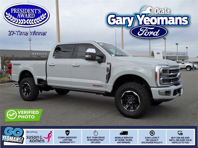 Certified 2025 Ford F350 Platinum w/ Platinum Plus Package