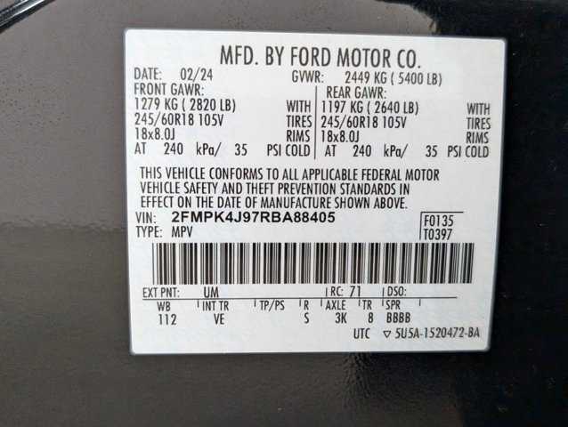 Certified 2024 Ford Edge SEL image 9