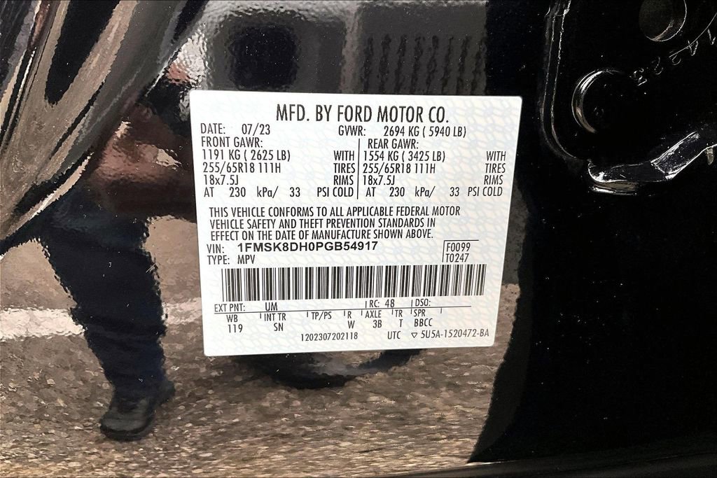 Certified 2023 Ford Explorer XLT w/ Equipment Group 202A image 36