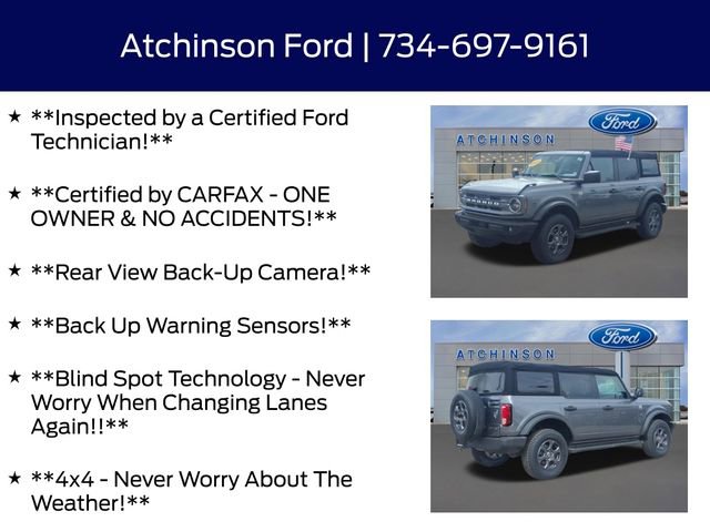 Certified 2023 Ford Bronco Big Bend AWD/4WD image 5