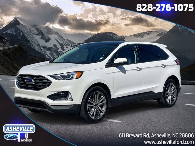 Certified 2023 Ford Edge Titanium w/ Class II Trailer Tow Package AWD/4WD image 1