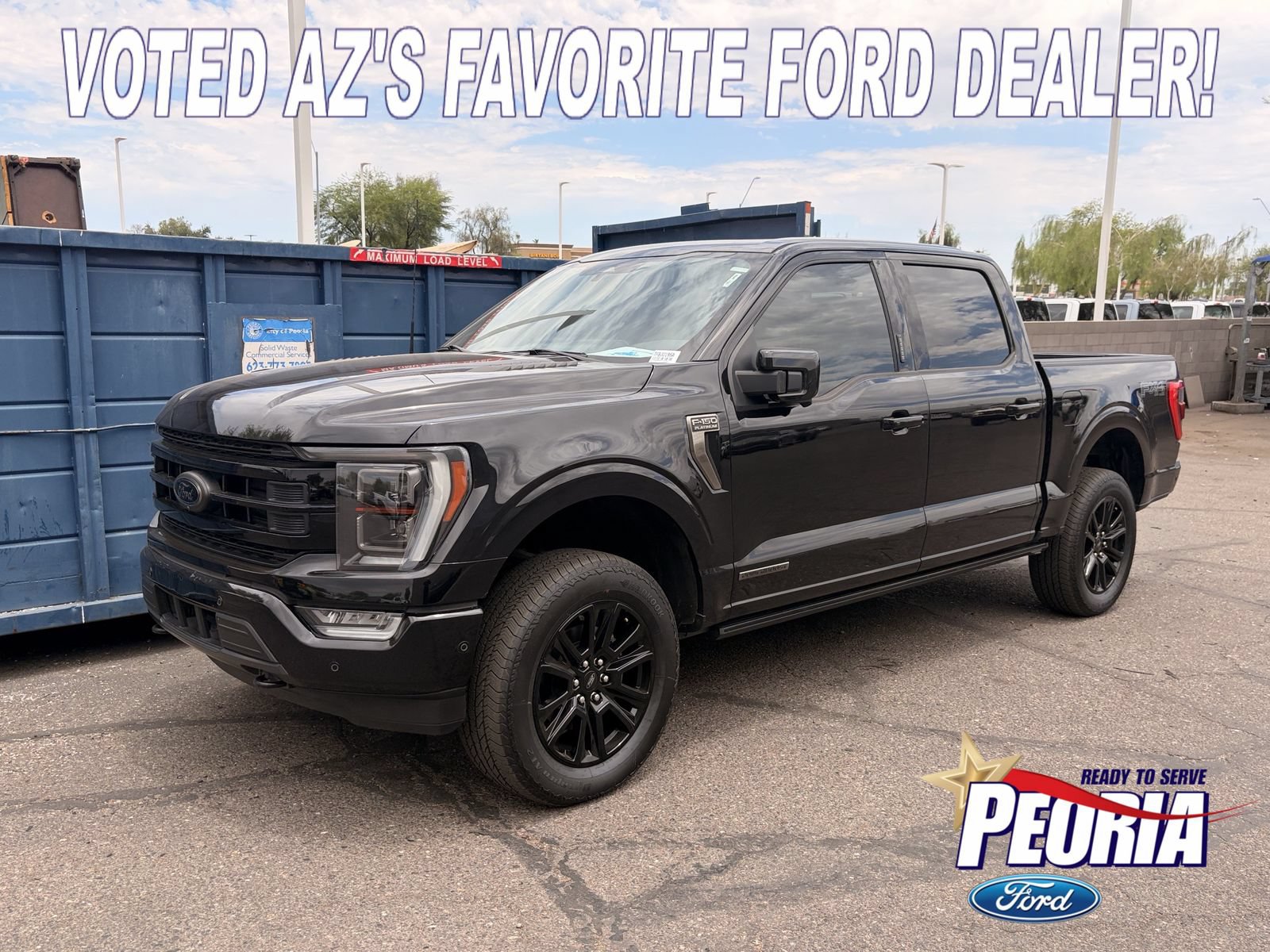 Certified 2023 Ford F150 Platinum w/ Equipment Group 701A High AWD/4WD image 1