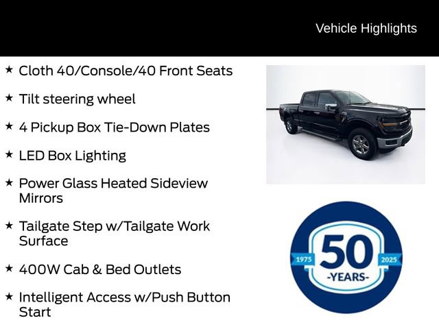 Certified 2024 Ford F150 XLT w/ Equipment Group 302A MID image 16