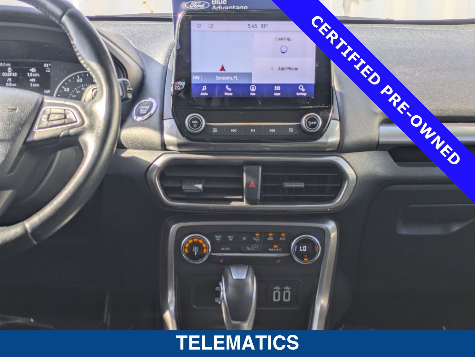 Certified 2020 Ford EcoSport SE w/ SE Convenience Package FWD image 19