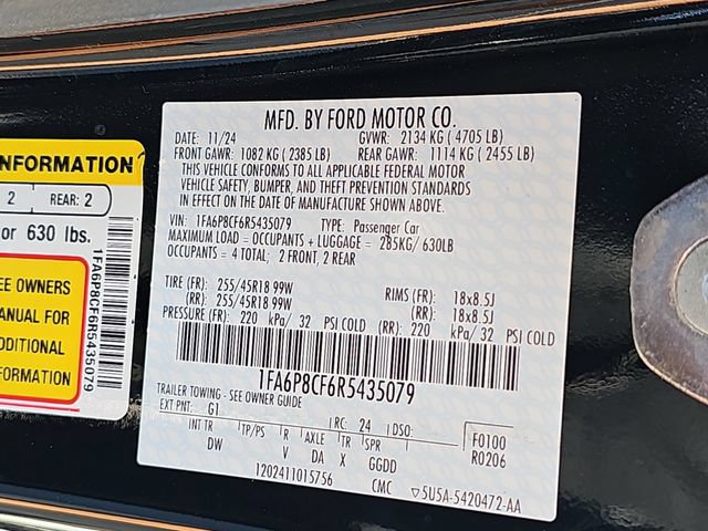 Certified 2024 Ford Mustang GT RWD image 36