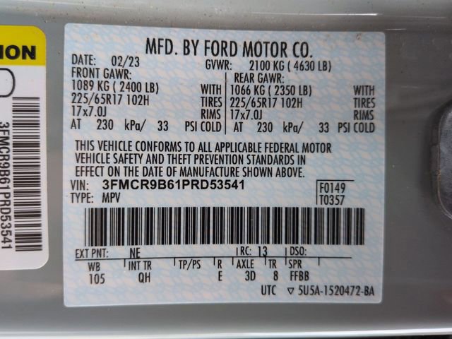 Certified 2023 Ford Bronco Sport Big Bend w/ Convenience Package image 22