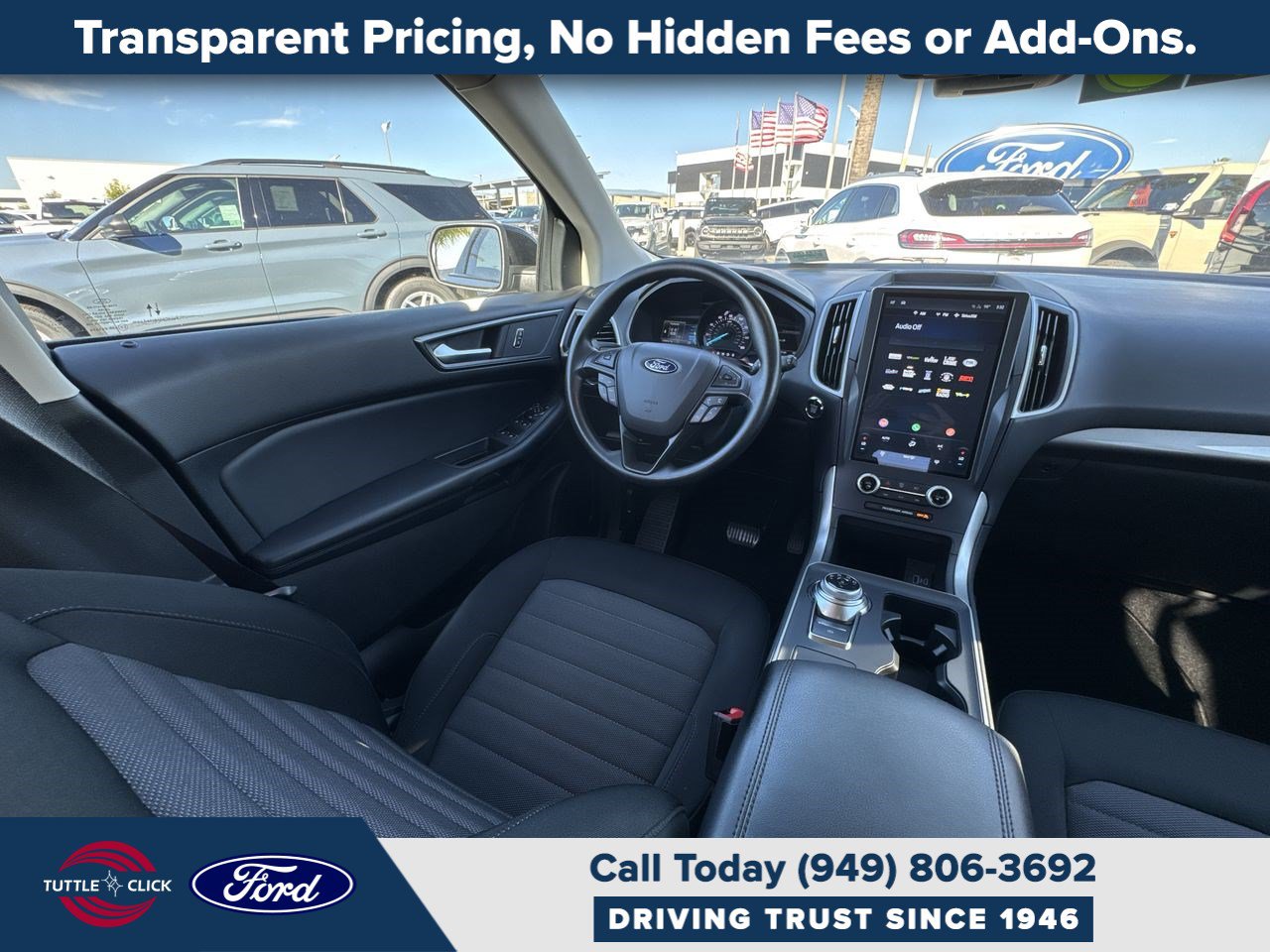 Certified 2023 Ford Edge SE w/ Black Appearance Package AWD/4WD image 10