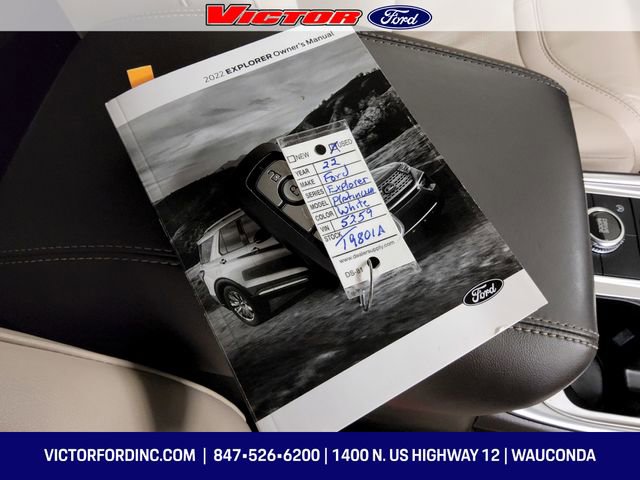 Certified 2022 Ford Explorer Platinum w/ Equipment Group 601A image 19