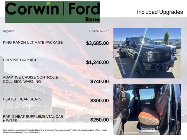 Certified 2022 Ford F450 King Ranch w/ King Ranch Ultimate Package AWD/4WD image 3