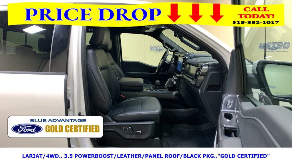 Certified 2025 Ford F150 Lariat w/ Equipment Group 502A High image 17