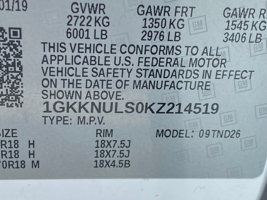 Used 2019 GMC Acadia SLT AWD/4WD image 31