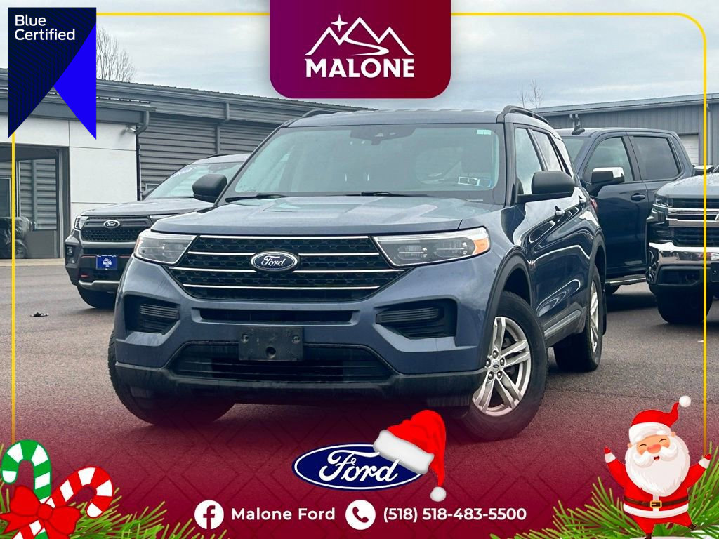 Certified 2021 Ford Explorer XLT w/ Class III Trailer Tow Package image 1