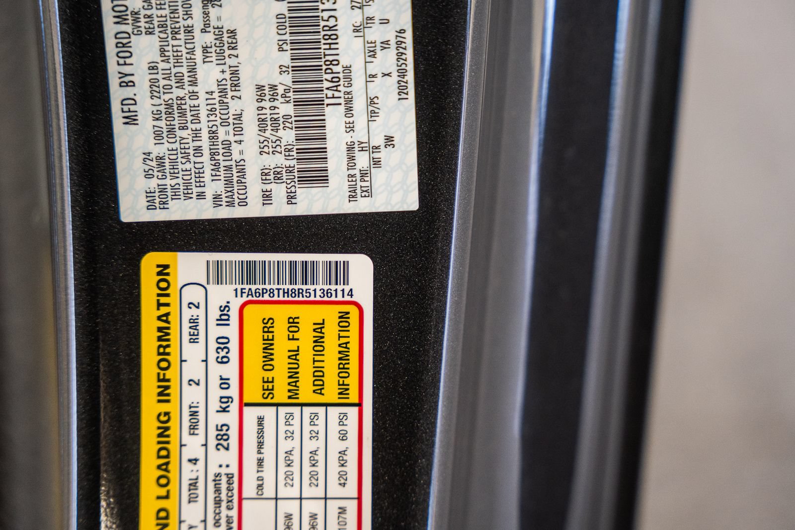Certified 2024 Ford Mustang Premium RWD image 41
