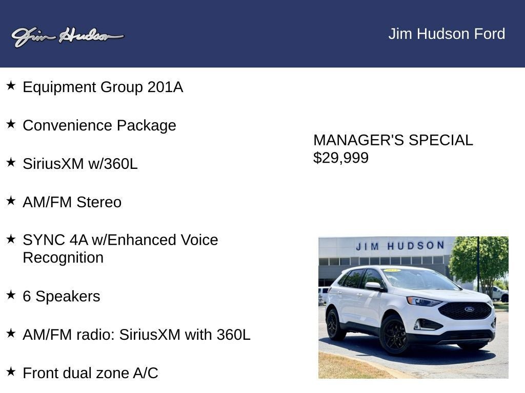 Certified 2024 Ford Edge SEL w/ Convenience Package AWD/4WD image 12