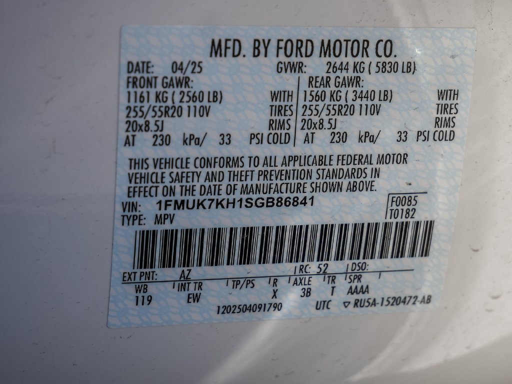 Certified 2025 Ford Explorer ST-Line RWD image 42