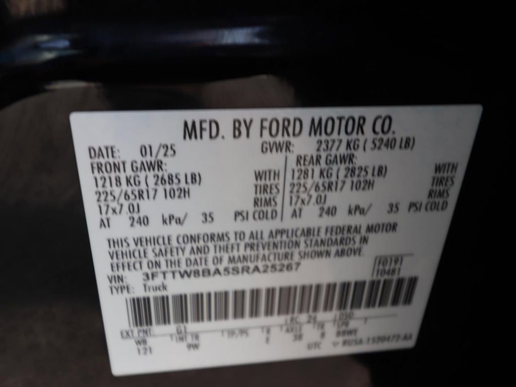 Certified 2025 Ford Maverick XL w/ 4K Tow Package AWD/4WD image 20