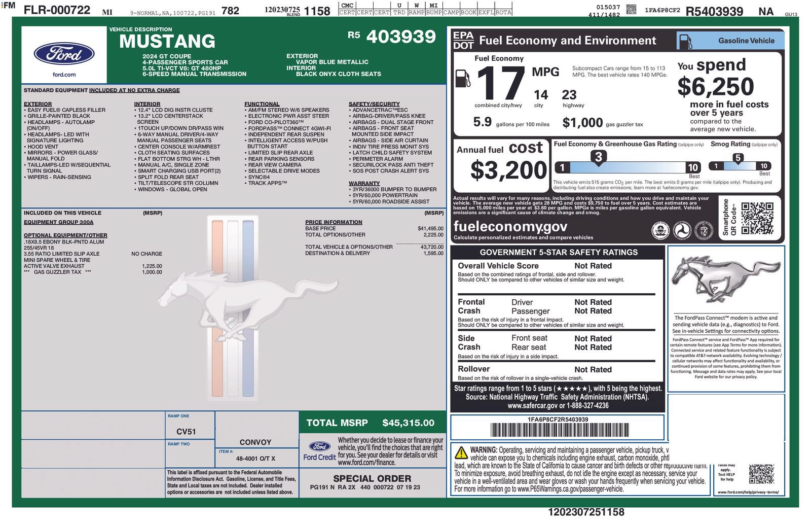 Certified 2024 Ford Mustang GT RWD image 4