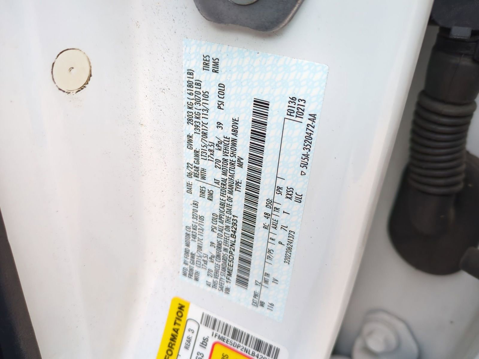 Certified 2022 Ford Bronco Badlands image 42