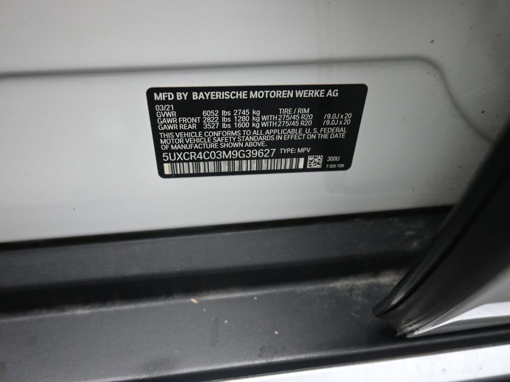 Used 2021 BMW X5 sDrive40i w/ Premium Package 2 RWD image 19