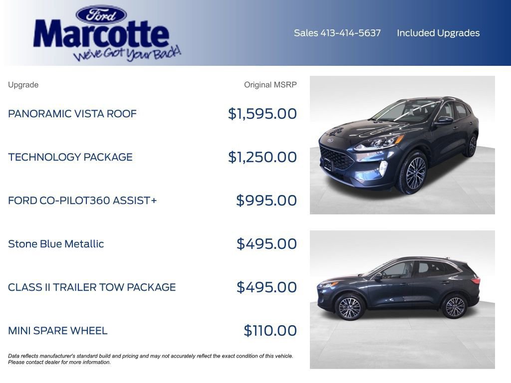 Certified 2022 Ford Escape SEL w/ Technology Package image 10