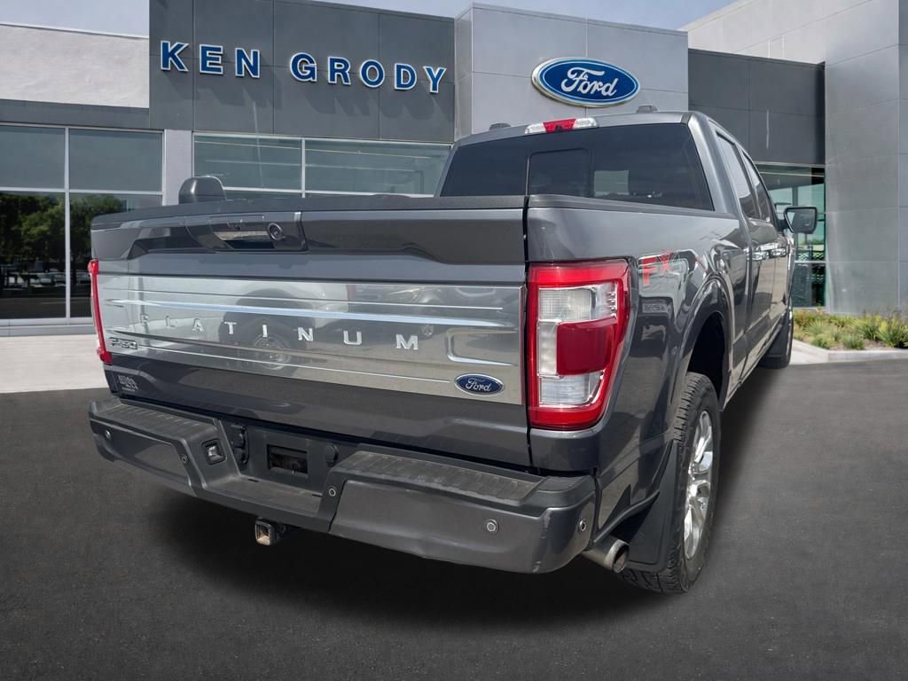 Certified 2021 Ford F150 Platinum w/ Equipment Group 701A High image 3