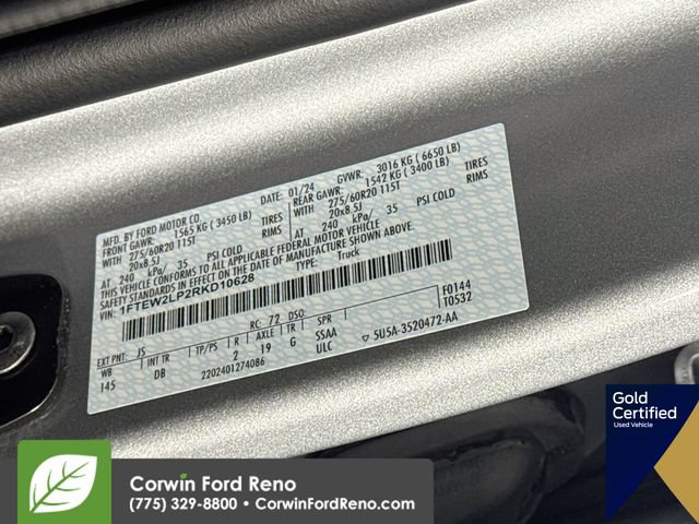 Certified 2024 Ford F150 STX w/ STX Black Appearance Package AWD/4WD image 35