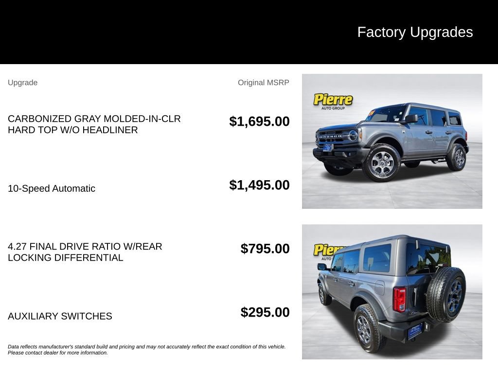 Certified 2024 Ford Bronco Big Bend AWD/4WD image 13