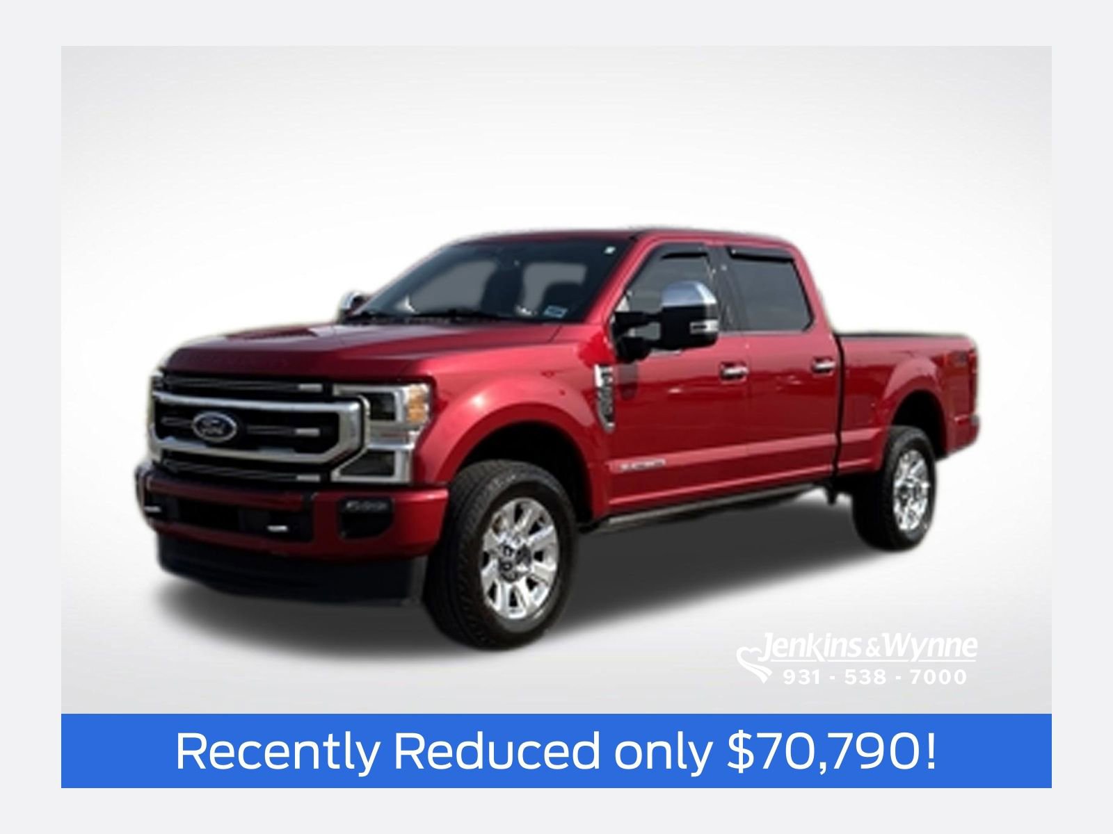 Certified 2021 Ford F350 Platinum